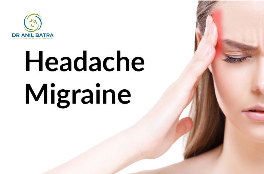 Migraine Treatment A woman with long dark hair, dressed in black, sitting with her face buried in her hands, expressing distress or sadness.